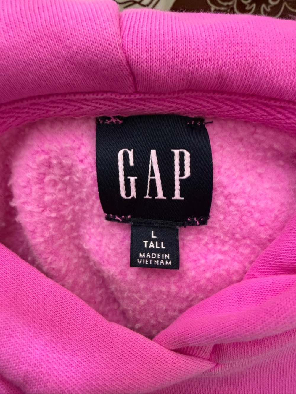 GAP Vintage Soft Crop Logo Hoodie - Picture 4 of 4